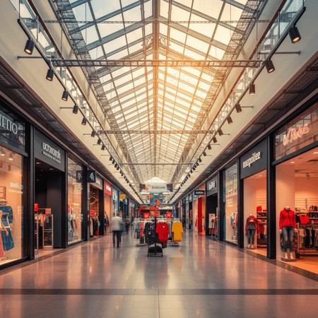 Электромонтаж в торговых центрах и бутиках