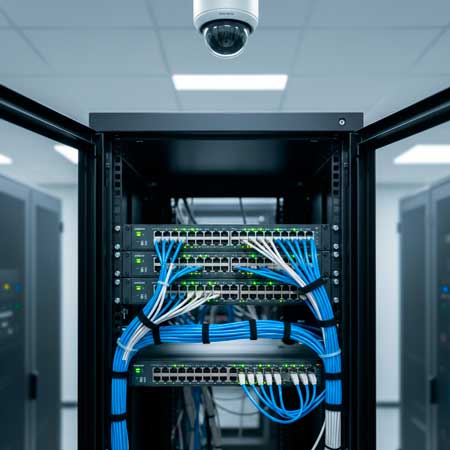 Монтаж компьютерных сетей и звука в ресторане