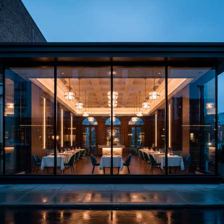 Сдача электрики ресторана в срок