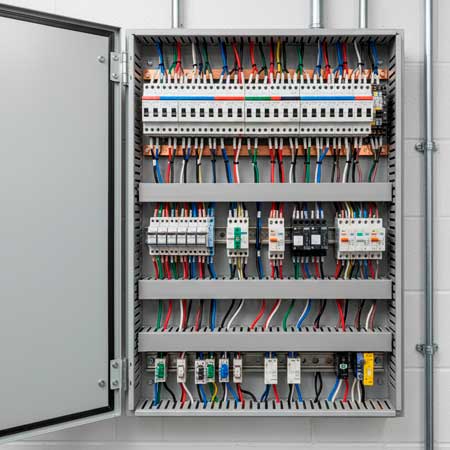 Сборка щитов управления для кафе