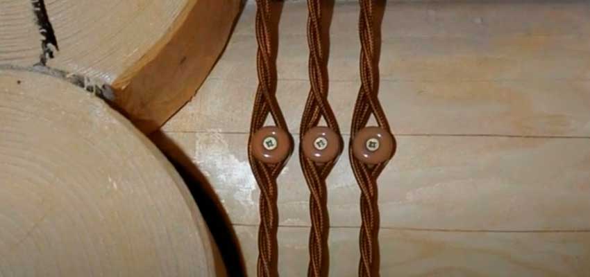 Открытая электропроводка