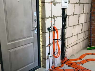 Электрика в новостройке с нуля