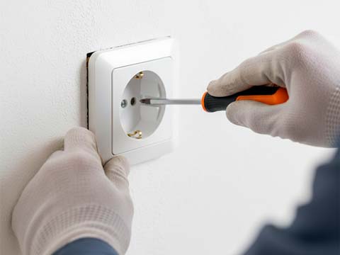 Установка и замена розеток в Минске